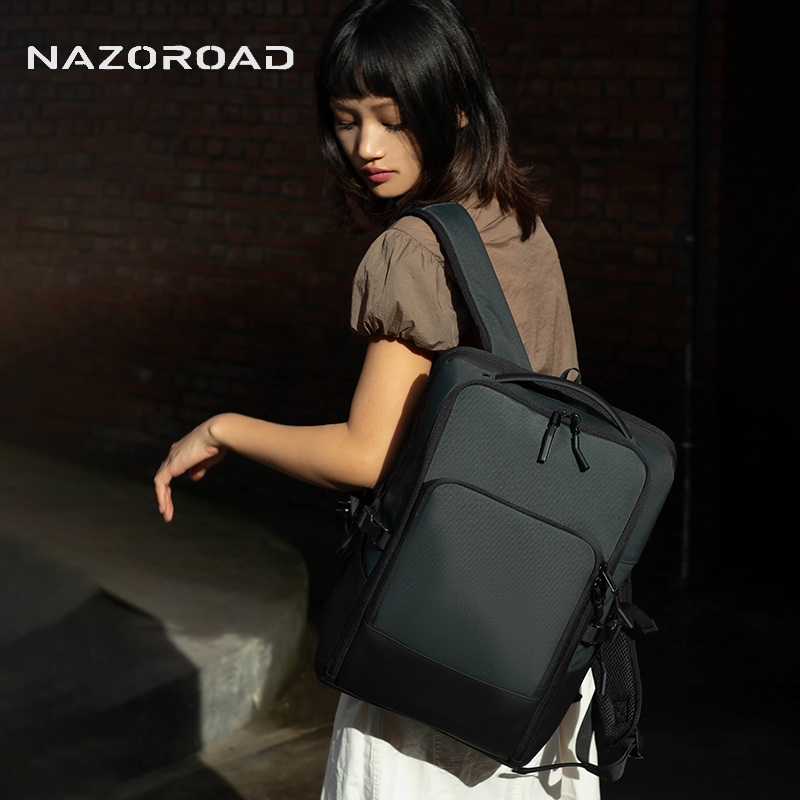 Nazoroad通勤舒适底部防刮背包