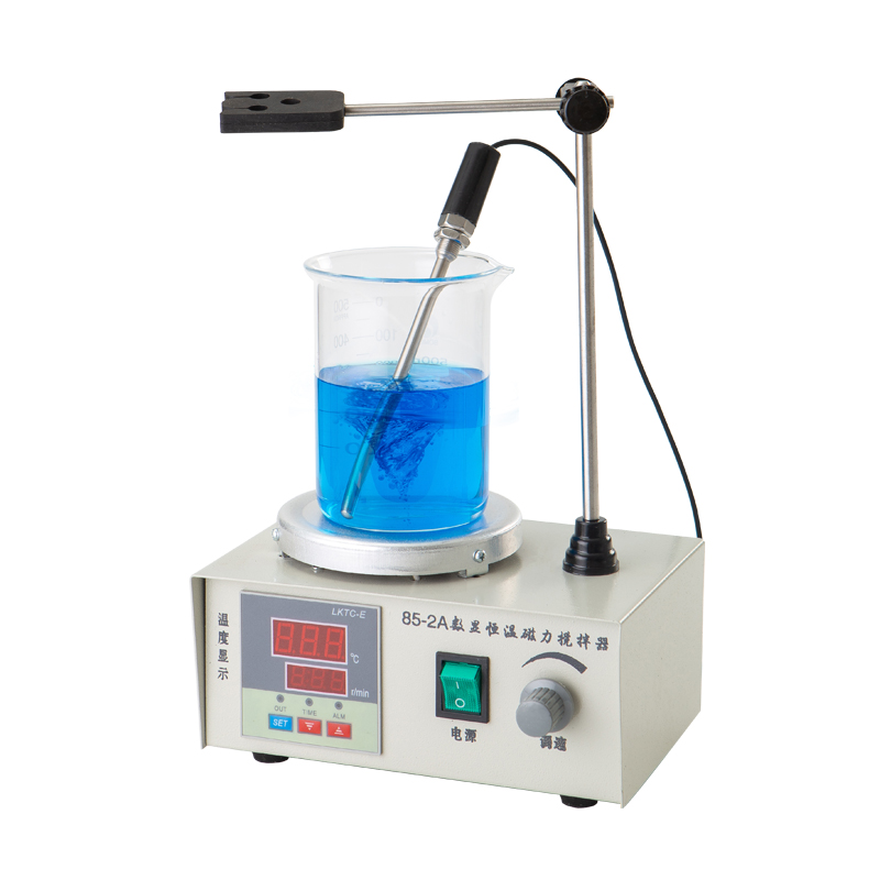 【Jhzy】数显恒温磁力搅拌器 小型加热电动搅拌机实验室控温电热