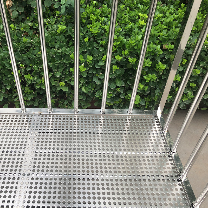 不生锈用得久 304不锈钢防盗网窗垫板花架垫网家用阳台防漏防护栏