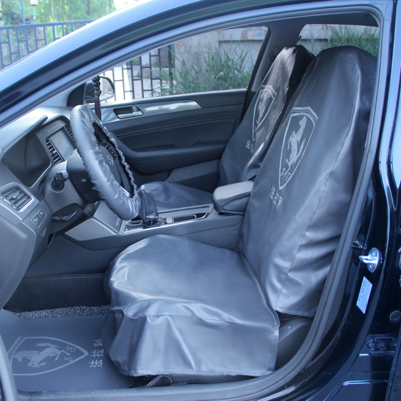 汽车维修防护水洗皮座套三件套汽修叶子板护垫汽车保养皮革座椅套