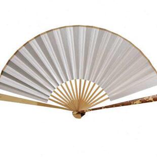 梅妃斑竹折扇古风7- 8-9-9.5寸湘妃竹文玩扇苏工宣纸扇面折扇