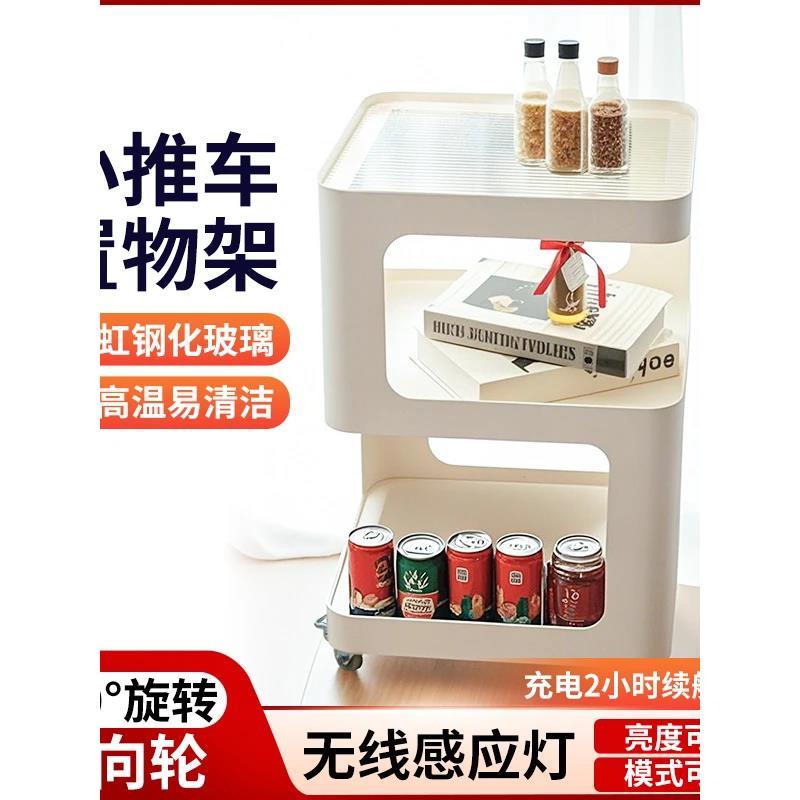 小推车沙发边几边柜家用客厅边桌轻奢移动茶几角几置物架小推车