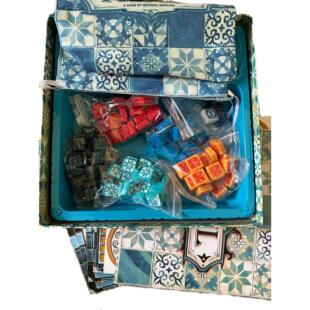 现货包邮 中英文版 棋盘游戏 彩砖大师 Azul 花砖物语 专用桌游垫