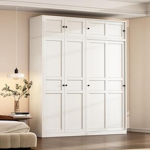 钢制衣柜拉门家用卧室儿童衣柜铁艺储物柜铁皮衣柜简易组装