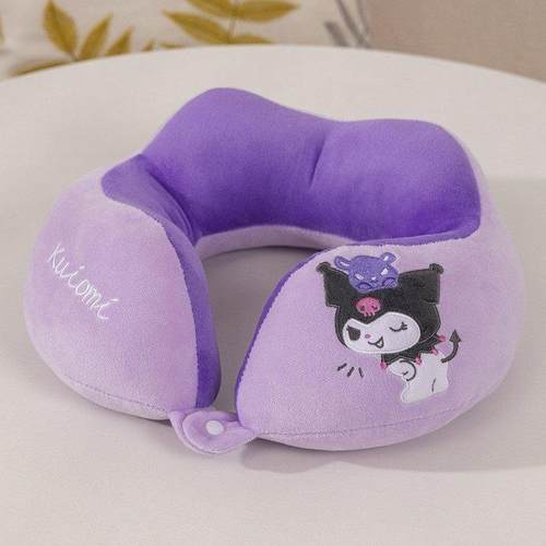 卡通库洛米午睡枕U型枕靠枕酷洛米护颈枕脖枕趴睡枕飞机舒适可爱