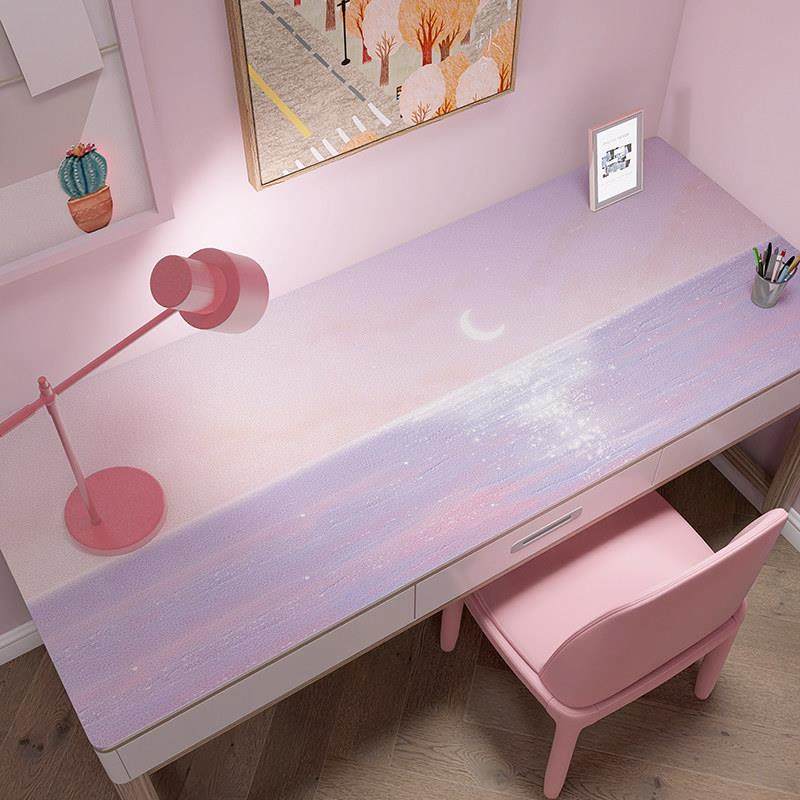 少女心卡通pvc皮革桌垫书桌布学生可裁剪环保儿童学习桌专用护眼,居家布艺,桌布,淘宝优惠券,粉丝福利购,淘宝优惠卷