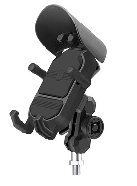 适用春风摩托车 500SR VOOM 改装防震防摔防盗手机导航支架配件