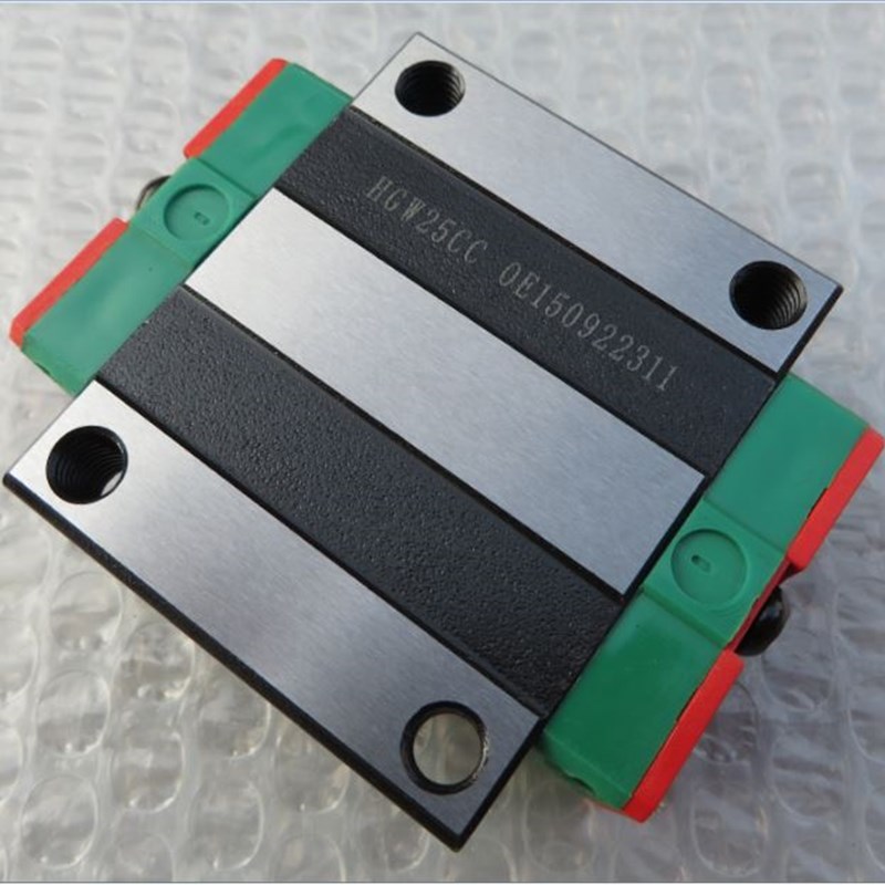 雕刻机HG25方轨滑块 HGH25CA/HGW25CC雕刻机滑块 hgw25cc法兰滑块