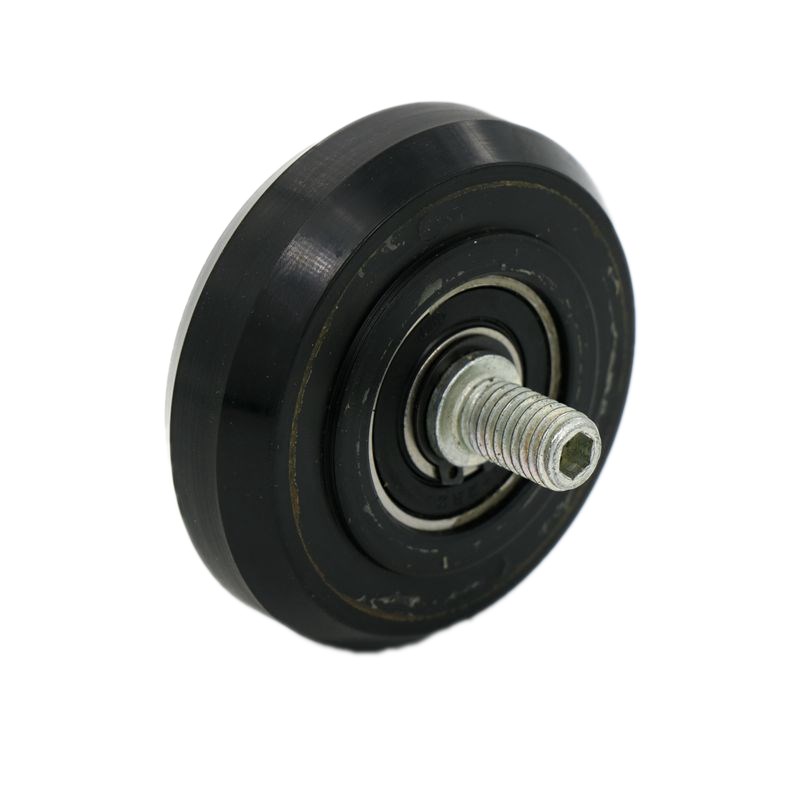 原装通力电梯对重导靴轮80*24*6203蒂森奥的斯高速梯滚轮M12配件