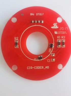 电梯配件 展鹏安松门机控制器编码器圆形原装变频器CIR-CODER-A5