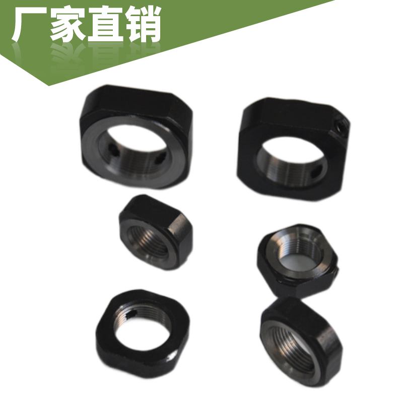 精密滚珠丝杆支撑座方形m锁紧螺母RN/M8 10 12 1517202535防松螺