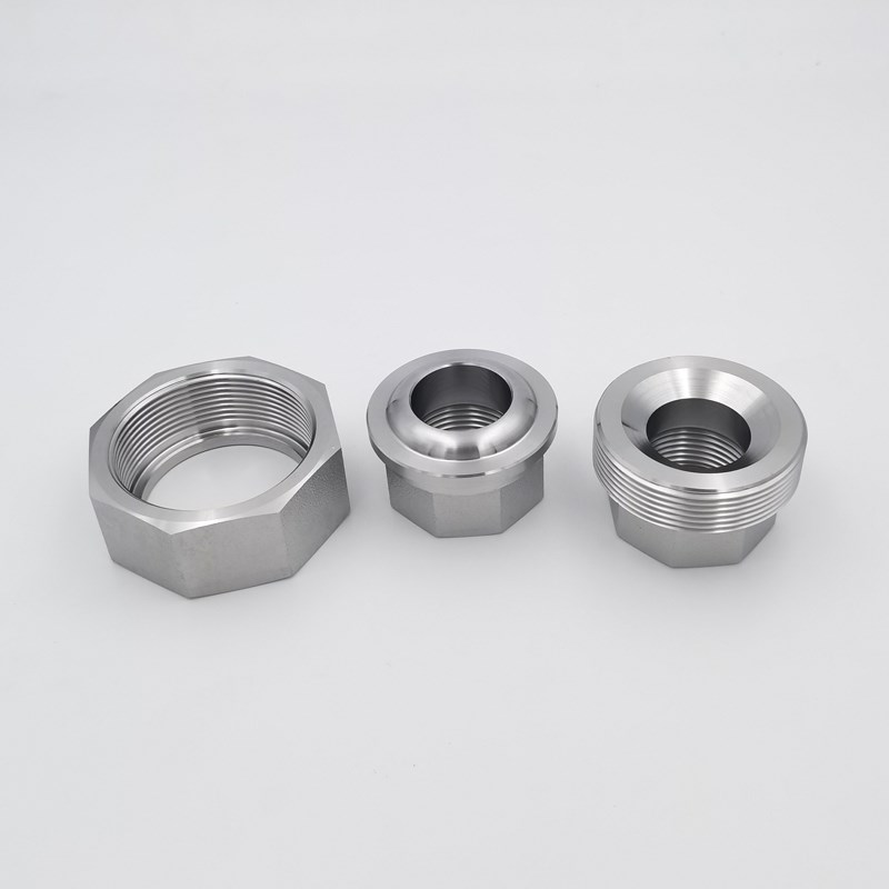 304/316L不锈钢内丝活接NPT耐210KG高压管件3000LB球面硬密封油任