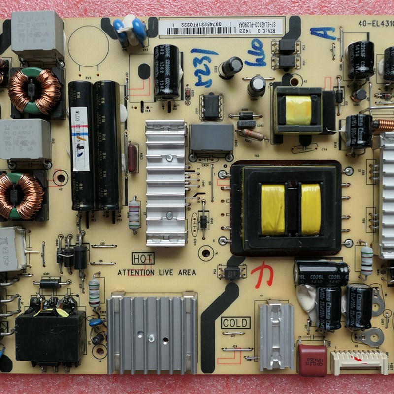 原装TCL EL421C0 液晶电视机电源板 40-EL4310-PWFV1XG 测试好发