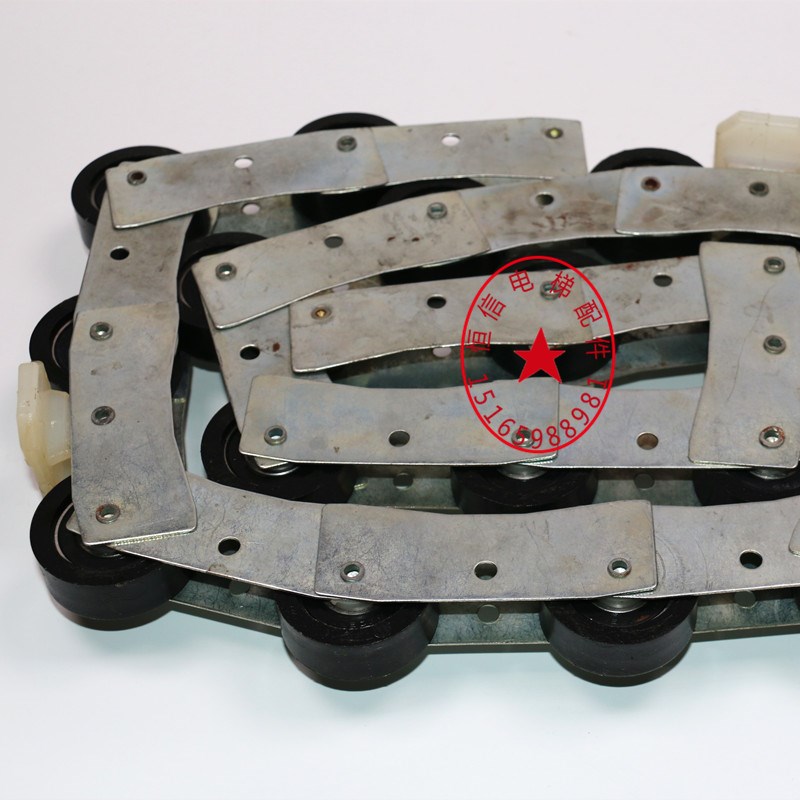 富士达江南嘉捷电梯扶梯滑轮群组17节铁皮回转链SWE公交型回转链