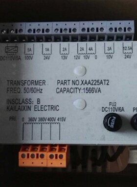 电梯配件 西子奥的斯专用同款变压器XAA225AT2变压器 全新