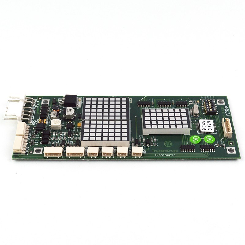 全新蒂森电梯楼层外呼显示板MS3-E V2.06显示屏MS5-E2.1配件包邮