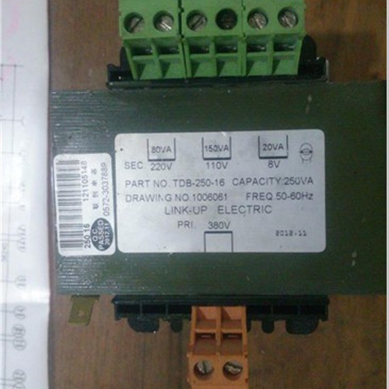 电梯配件 电梯专用变压器TDB-250-16变压器全新 电梯变压器