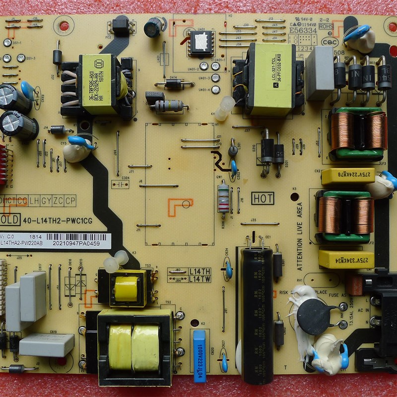 原装TCL 49A660UD/D49A620uU 55A630U 55P4电源板40-L14TH2-PWC1C