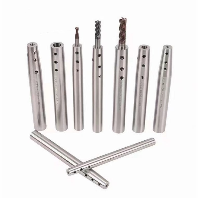 直柄侧固小径延长杆 深腔专用侧固防震刀杆C8/C10-SLD3-100直柄