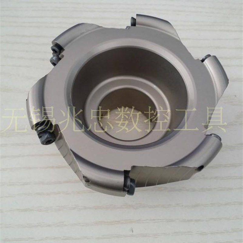 CNC数控EMRW6R-50/63/80/100/125 圆鼻R6原刀粒开粗平面铣刀盘