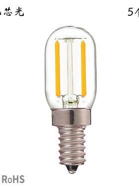 爱迪生24v低压灯泡车载车船DC直流led灯丝灯E14小螺口12vled灯泡