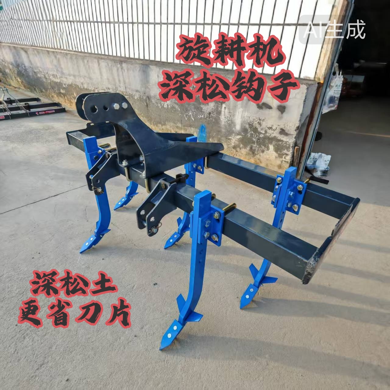 旋耕机深松犁钩子深松犁体铧尖深松腿拖拉机改装开沟器农机配件