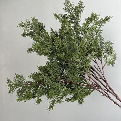 仿真柏树枝松枝崖龙插花