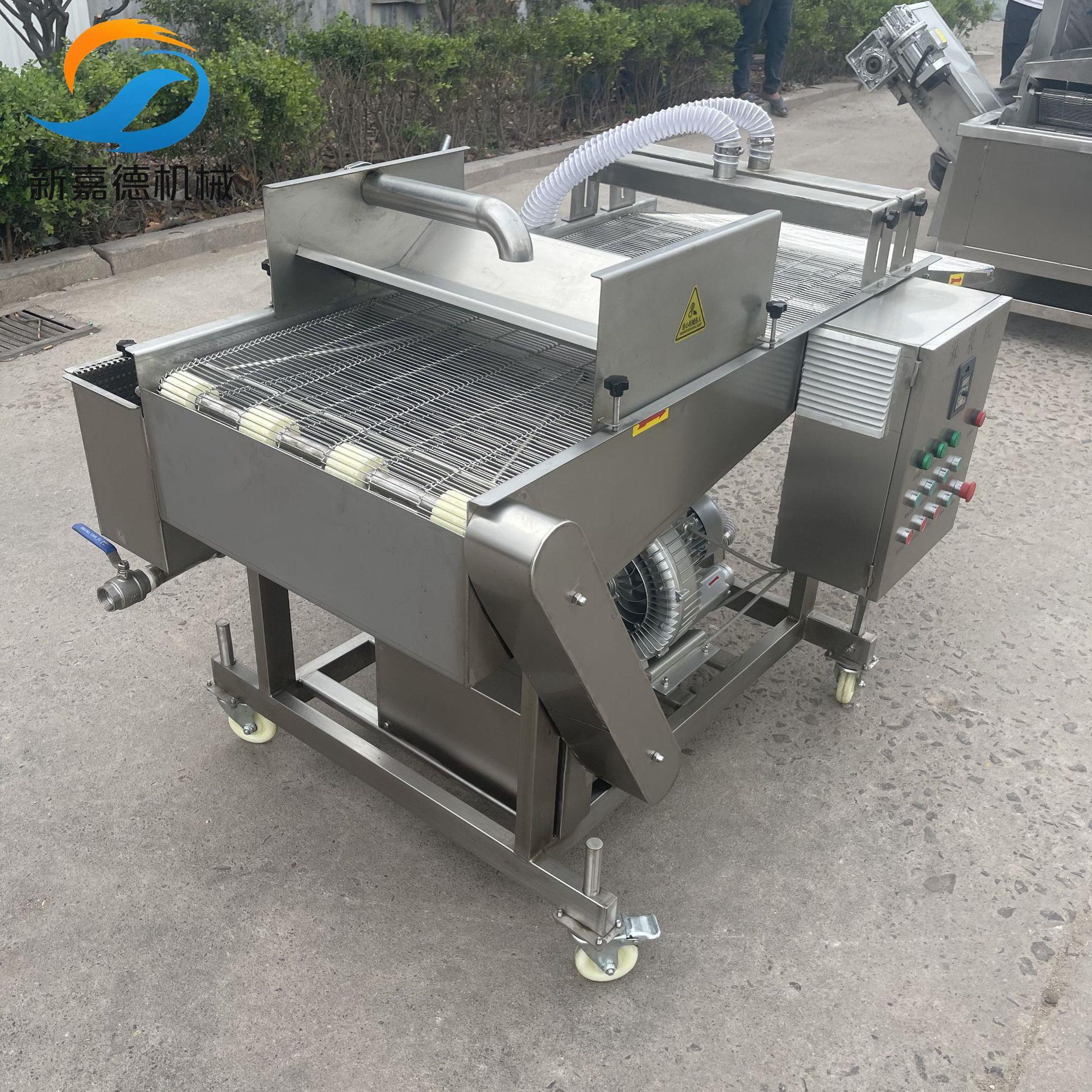 蔬菜串淋浆机 芝士棒挂浆机 新嘉德奶香片涂蛋挞液设备