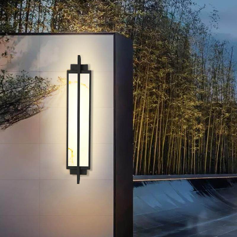 户外壁灯防水阳台外墙创意别墅楼梯新中式庭院大门灯过道室外灯具