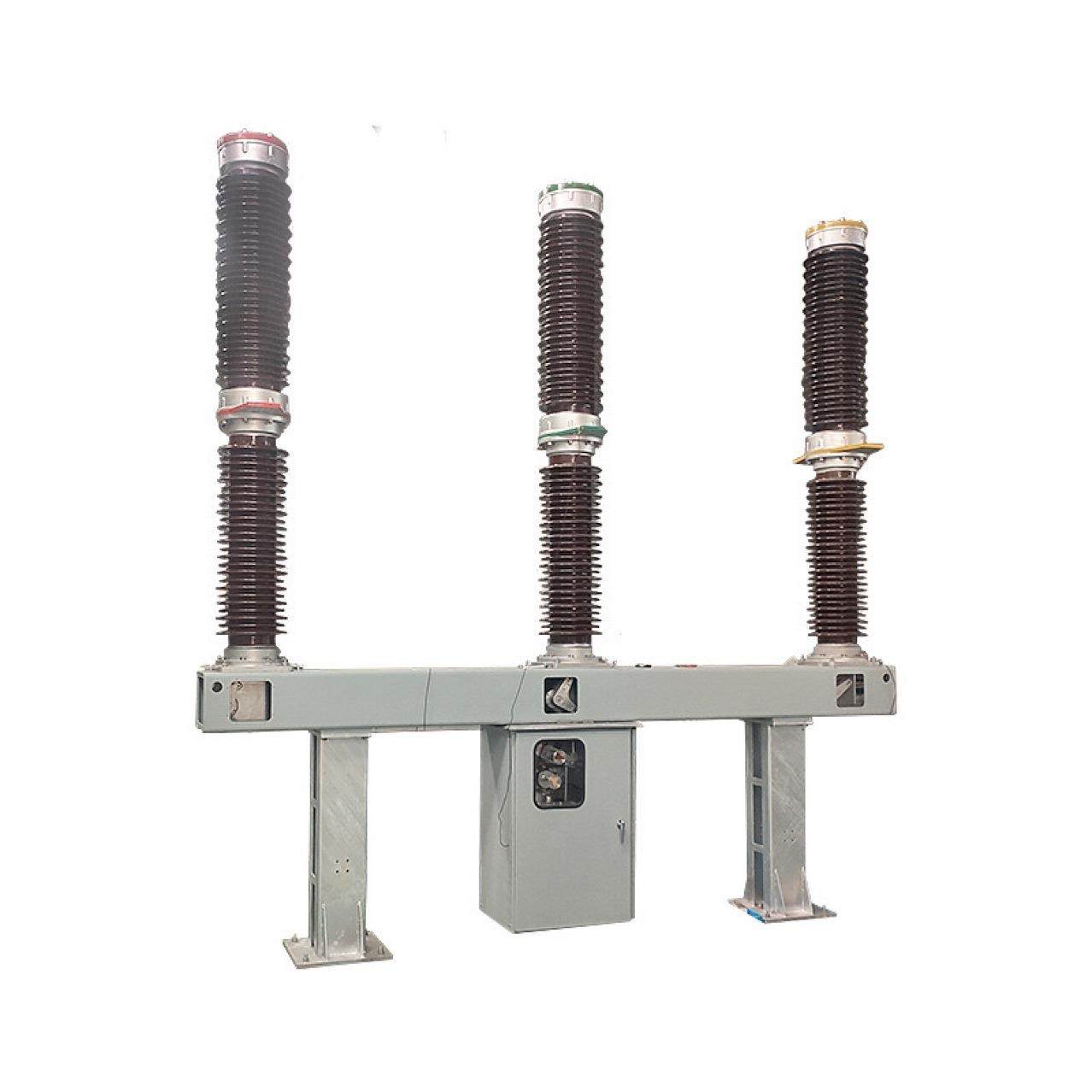 LW3断6-40.5-126氟化硫真空路器SF6户外六高压110KV柱上开关厂家