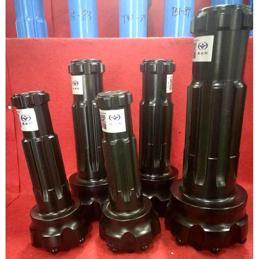 供应高风压新金刚4寸冲击器用ND45-115mm钻头进齿速度优