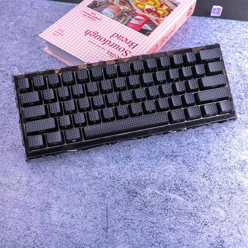 碳纤维键帽机械键盘键帽PBT键帽侧刻透光OEM高度键帽适配wooting