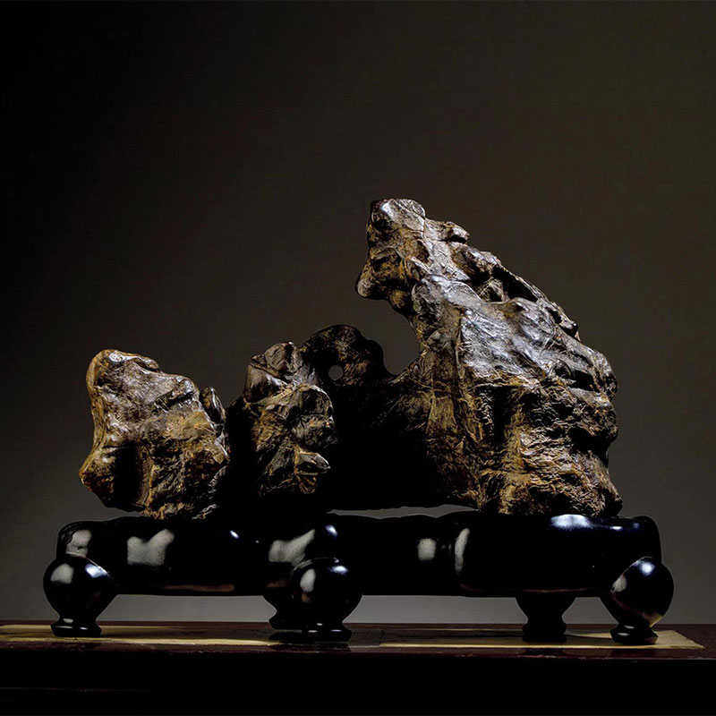 灵璧石玄关摆件 安徽正宗天然原石奇石客厅办公室观赏石送礼佳品