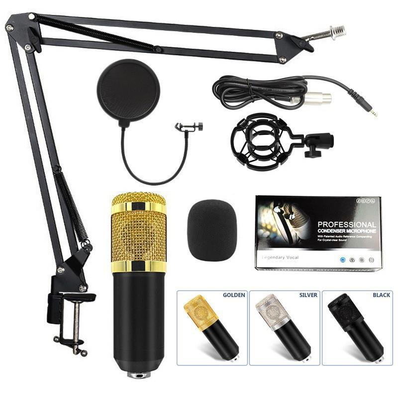 塑料金属电容麦克风配件BM800+V8防震架大震膜录音麦克风防震架