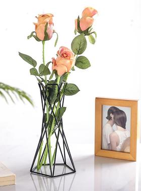 空气凤梨植物铁艺支架 欧式空凤底座铁质工艺品 植物盆栽花器