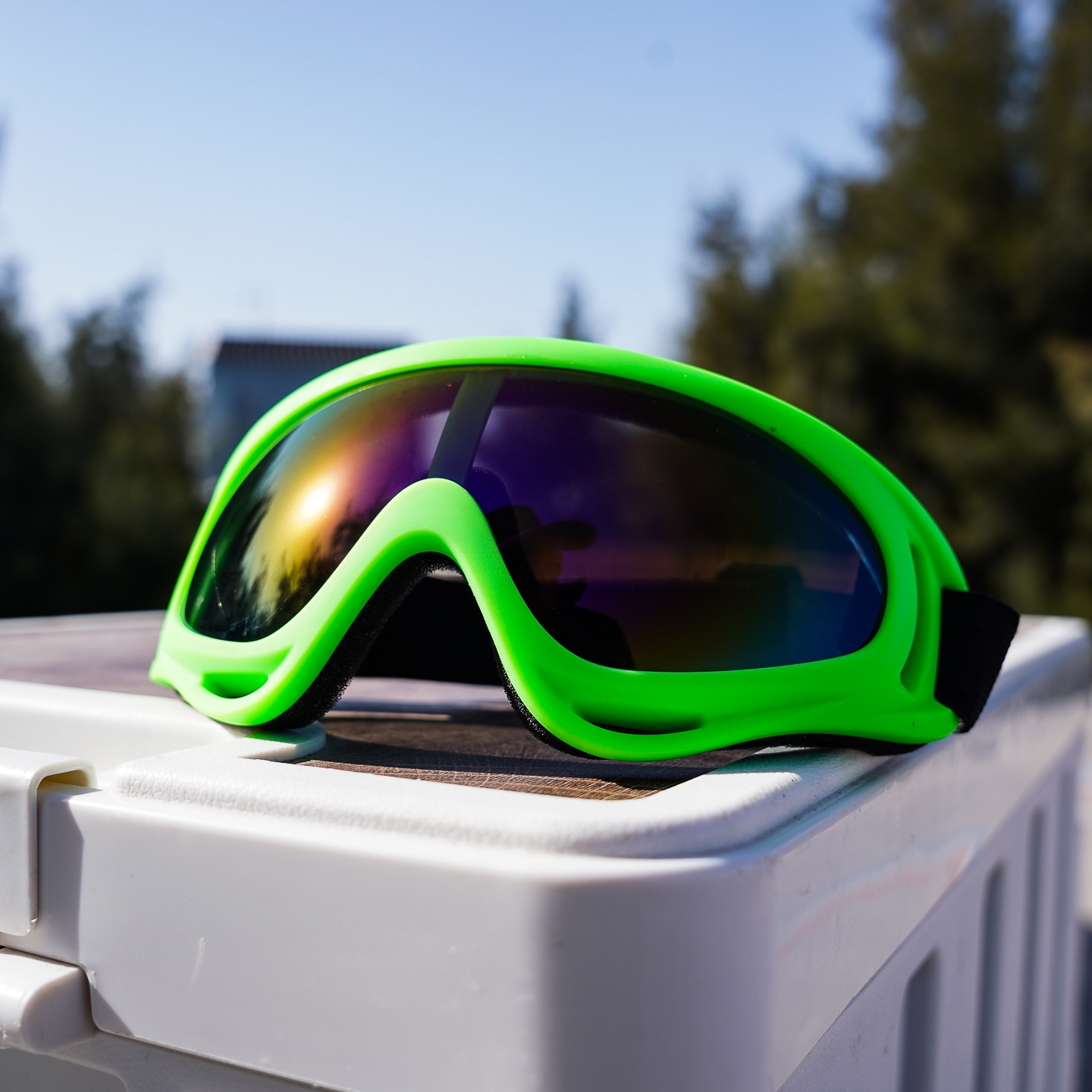 防紫外线防强光炫彩滑雪镜