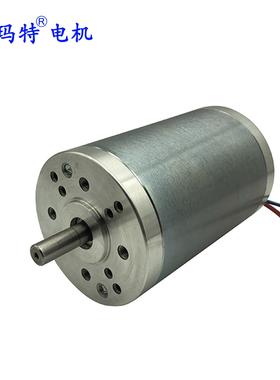 直径63mm直流有刷电机 电压12v 24v 36v 48v 替代德恩科电机GR63