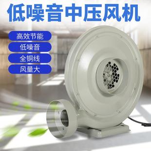 吸烟吸尘中压炉灶风机排风吹尘吸气彩虹门充气泵1.1KW1.5KW2.2KW
