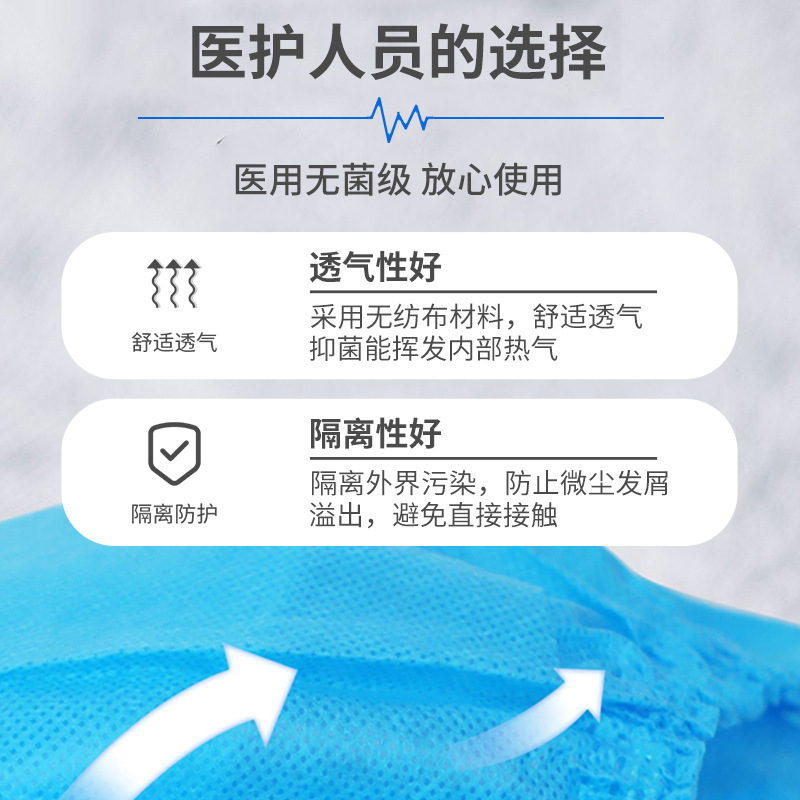 医用一次性使用帽医疗无纺布帽子