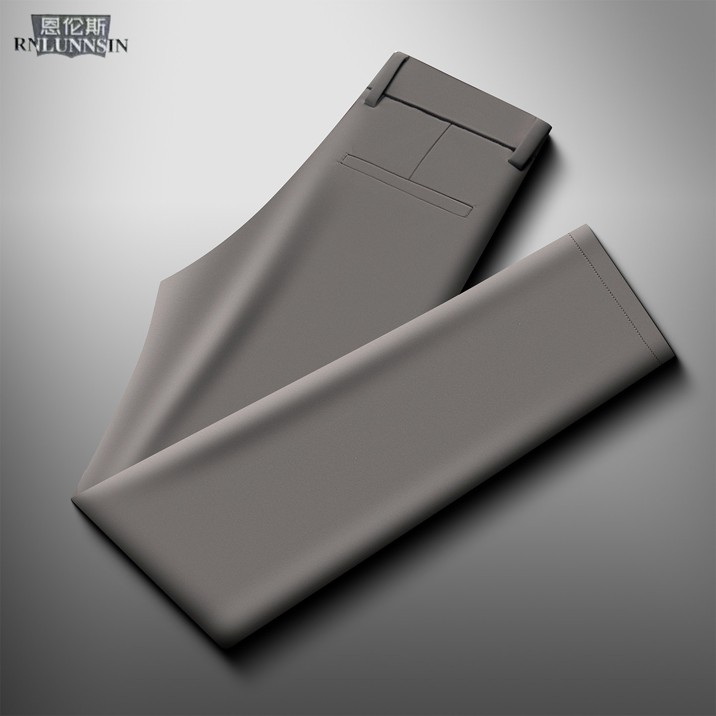 2025冬季加绒休闲西裤男款长裤挺括易打理修身直筒裤新款高端男裤