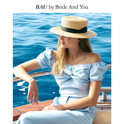 BAUbyBrideAndYou泡泡袖短袖