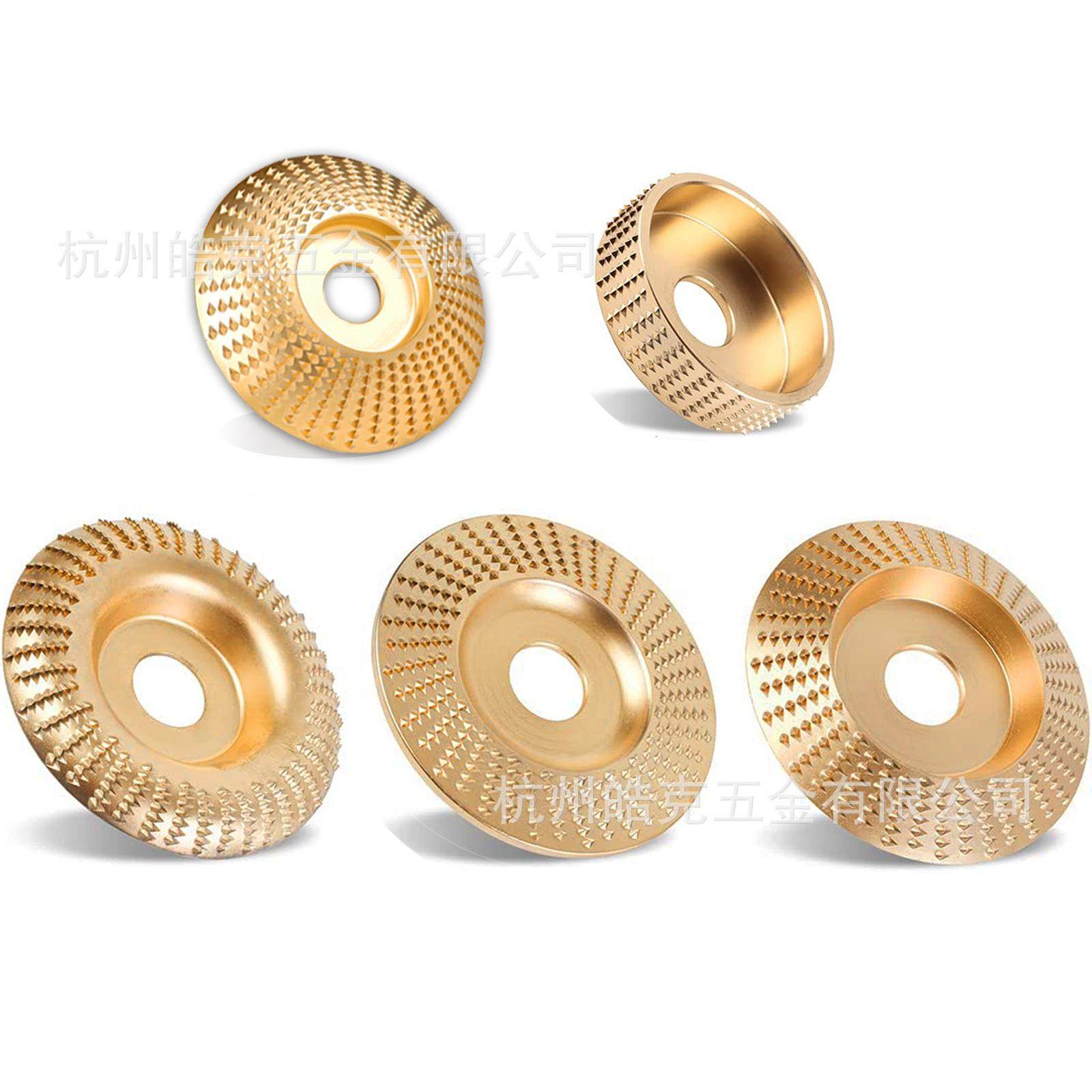 木工打磨塑型刺盘角磨机用硬圆磨轮修磨刀抛光轮套装