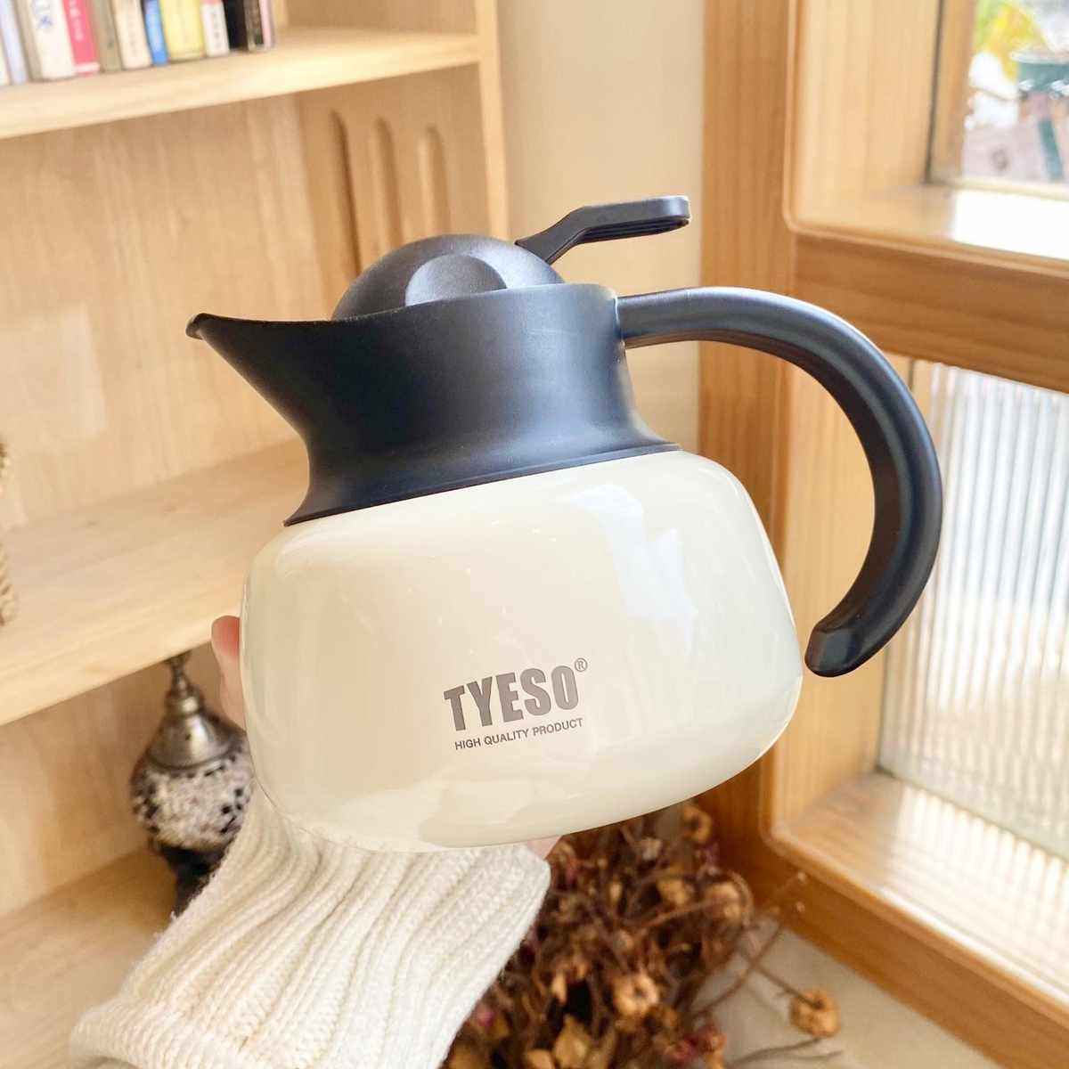 高级感不锈钢保温壶家用2025新款闷茶壶茶水分离花茶水壶办公室壶