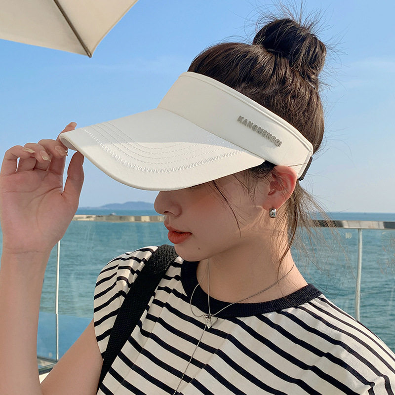 夏季抗UV运动跑步空顶帽