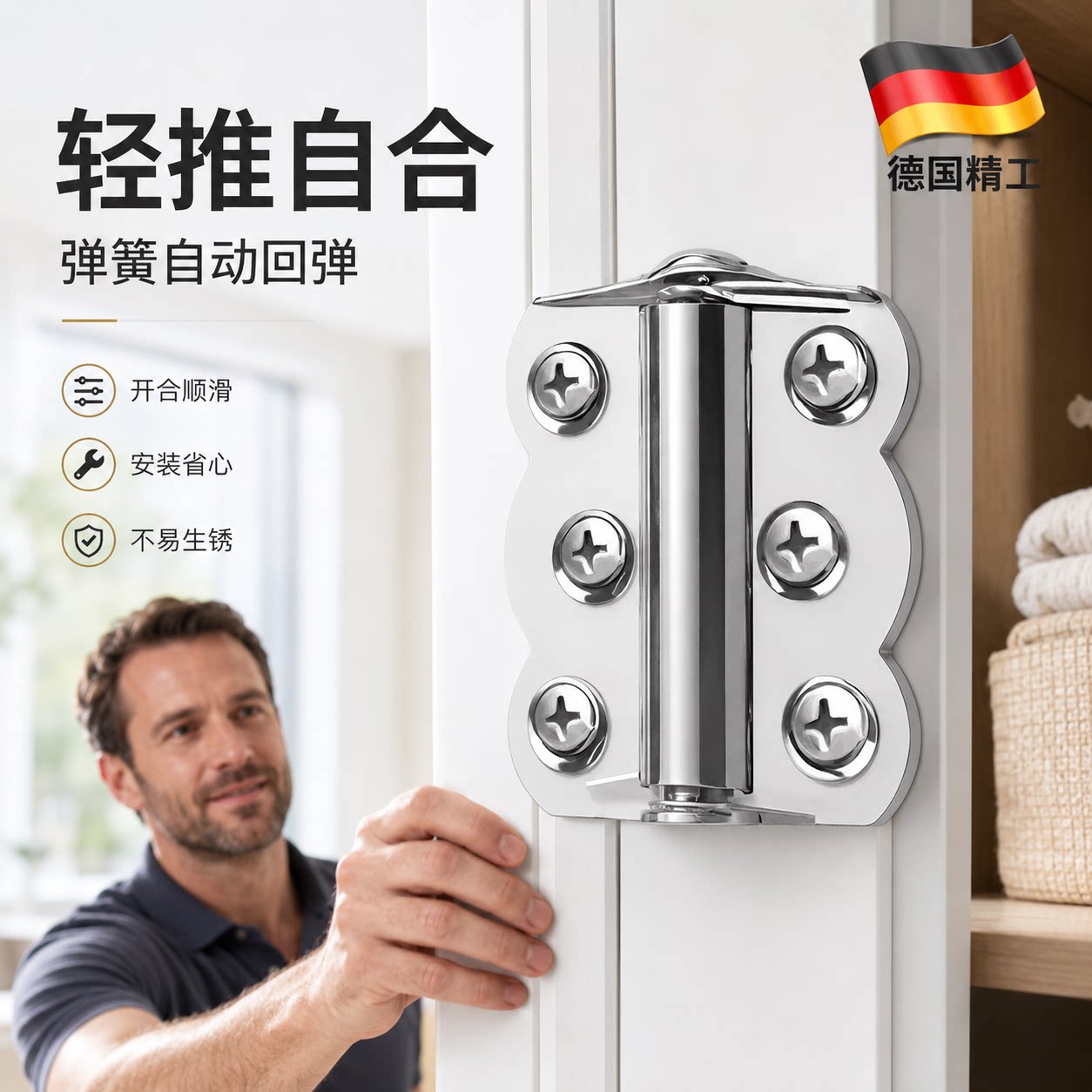 【央ma力荐】柜门缓冲铰链