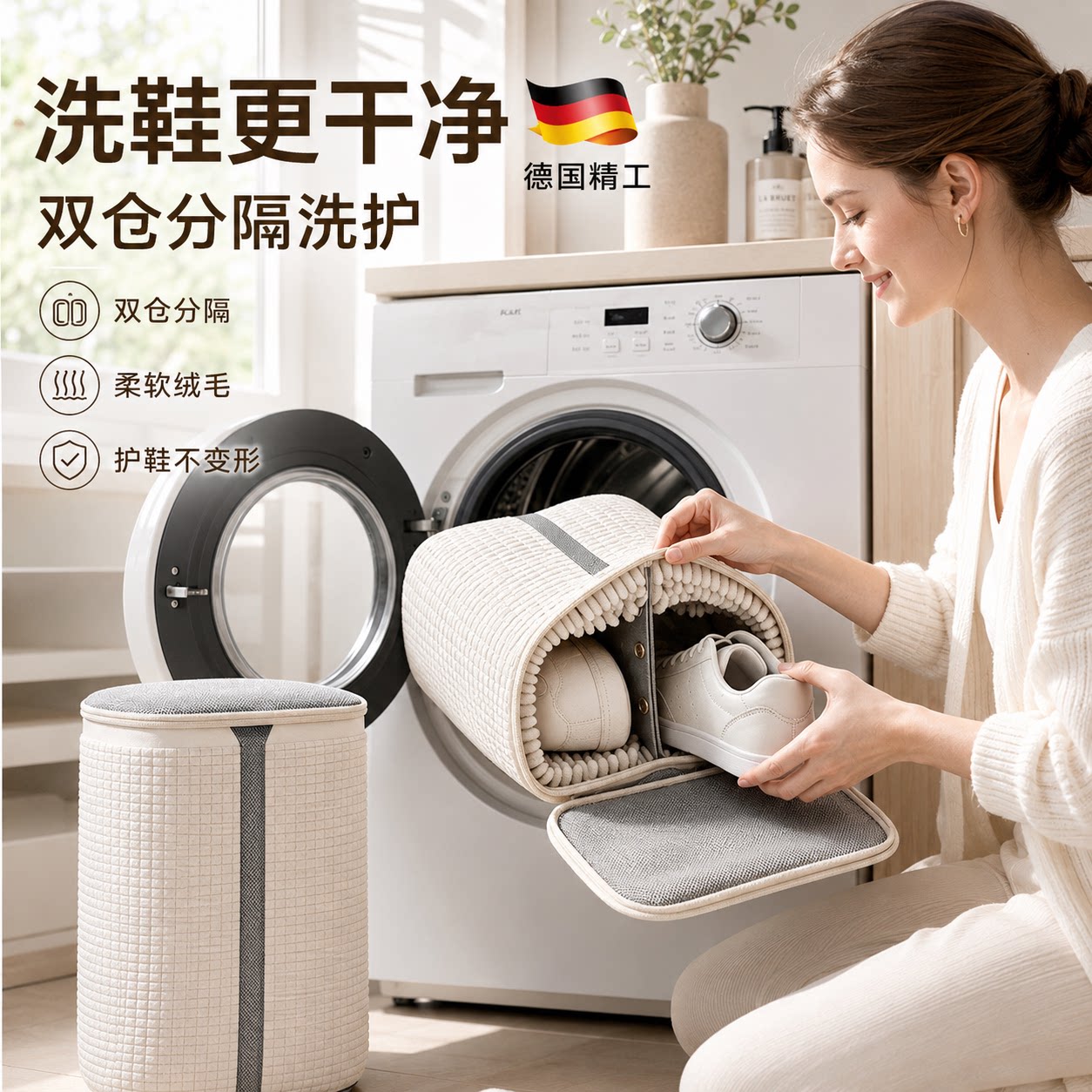 日本可机洗洗鞋袋洗衣机