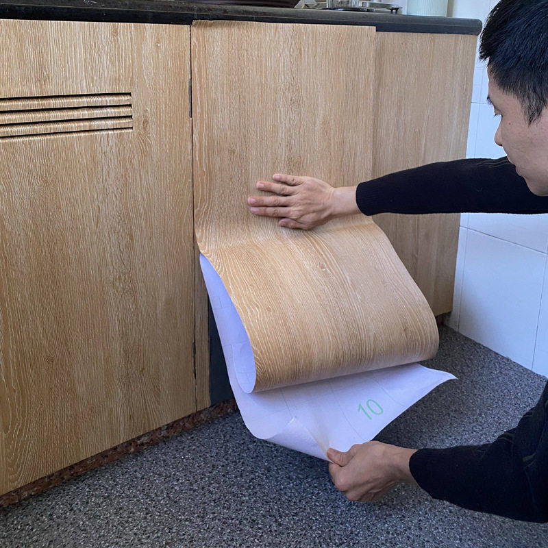 加厚橱柜门衣柜子家具翻新贴纸波音软片木纹墙面防水自粘墙贴,家居饰品,软装墙贴,淘宝优惠券,粉丝福利购,淘宝优惠卷