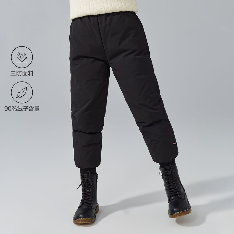 儿童羽绒裤新款男童女童2025新款冬季外穿保暖中小童宝宝加厚