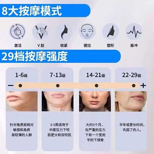 面瘫脸部训练器面部脉冲理疗电刺激嘴歪眼斜后遗症恢复针灸按摩仪
