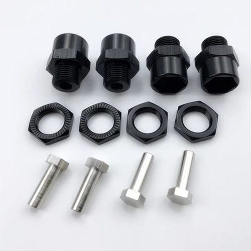 HSP1:10改1:8平跑/越野/大脚车轮胎12MM转17MM加厚加长15MM结合器